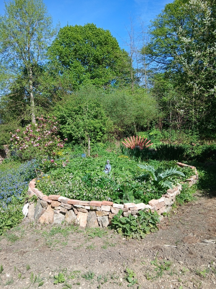 visite du jardin mosaique, 3 Chantemesles 72300 Solesmes, Solesmes