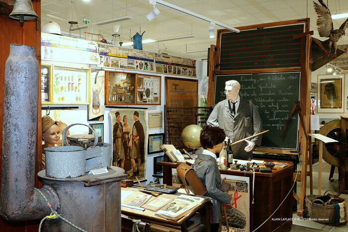 Visite du Musée de la Moselle en 1939-45, Musée de la Moselle en 1939-45, Hagondange