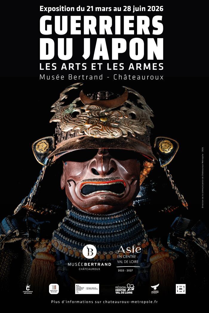 Visite flash de l&rsquo;exposition « Guerriers du Japon, les arts et les armes », Musée Bertrand, Châteauroux