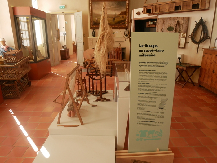 Visite flash : l’art du tissage à travers le temps, Écomusée de la Bresse bourguignonne, Pierre-de-Bresse