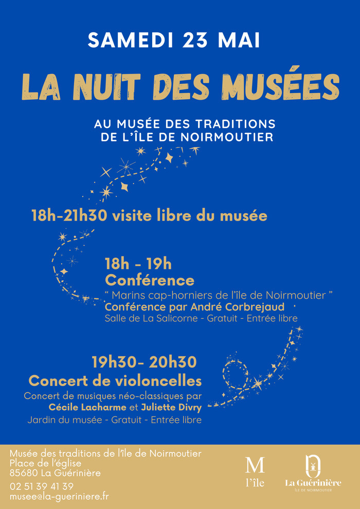Visite gratuite et libre du musée et de l'exposition temporaire sur les costumes traditionnels Musée des traditions de l’île de Noirmoutier La Guérinière