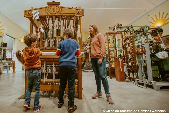 Visite guidée active gratuite, Musée de la Rubanerie, Comines-Warneton