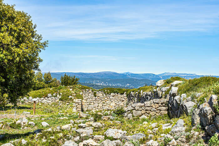 Visite guidée de l’oppidum, La villa Saint-Martin – Taradeau, Taradeau