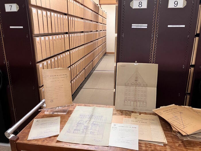 Visite guidée des Archives municipales de Lille à l'occasion du Printemps de l'Art Déco Hôtel de Ville Lille Lille