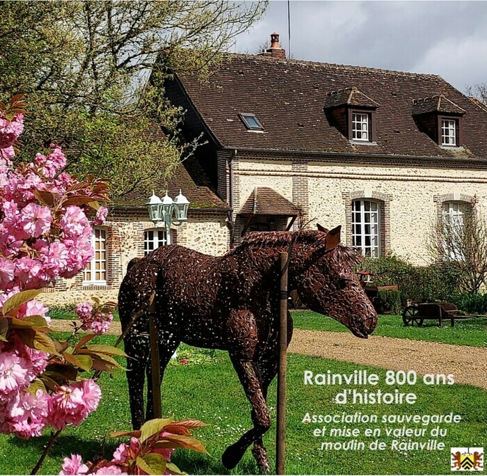 Visite guidée des jardins du moulin Les jardins du moulin de Rainville Longny les Villages