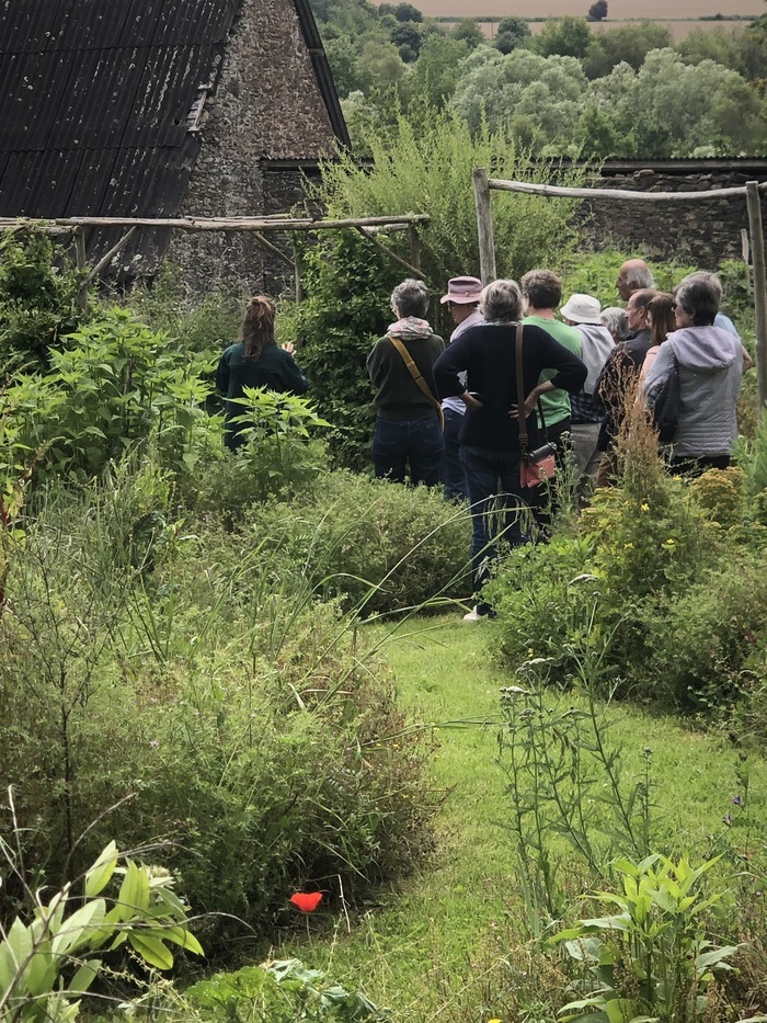 Visite guidée des jardins ornementaux et nourriciers