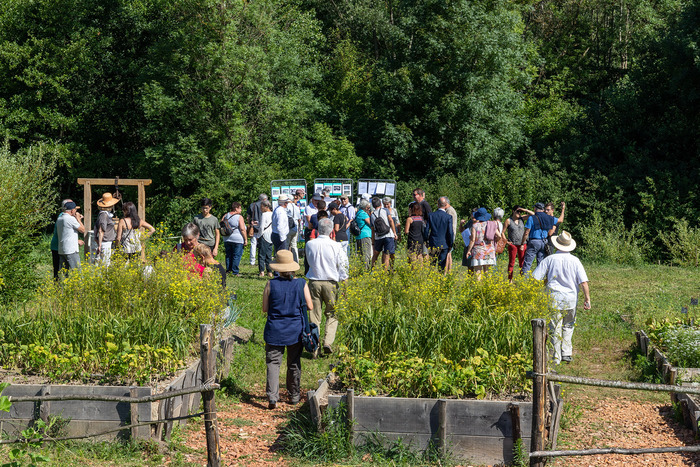 Visite guidée du jardin antique expérimental – Ateliers pour petits et grands, Site achéologique du Vernai (ou Vernay), Saint-Romain-de-Jalionas