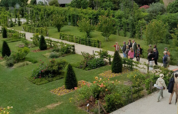 visite guidée du jardin Jardins du Manoir de la Possonnière Vallée-de-Ronsard