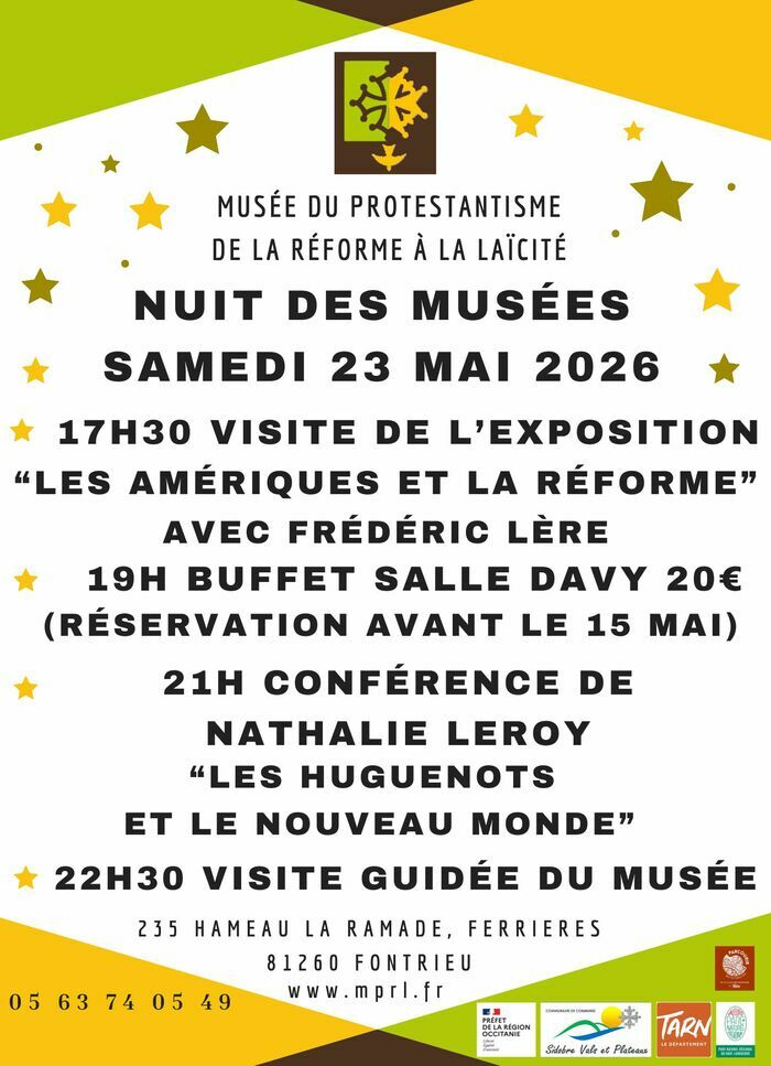 Visite guidée du musée, Musée du Protestantisme, de la Réforme à la laïcité, Fontrieu