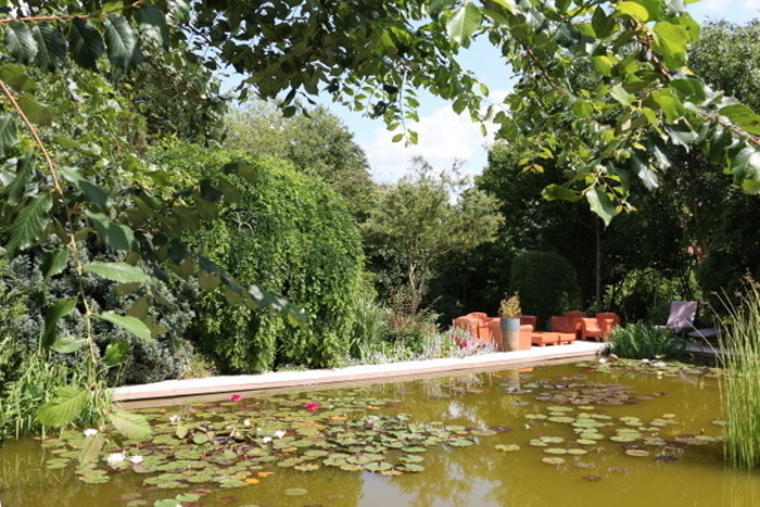 Visite guidée du parc botanique Reflets de Jardin, Reflets de jardin, Penin
