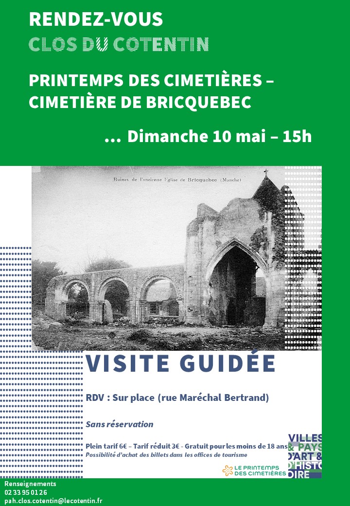Visite guidée Les dimanches du patrimoine Rue Maréchal Bertrand Bricquebec-en-Cotentin
