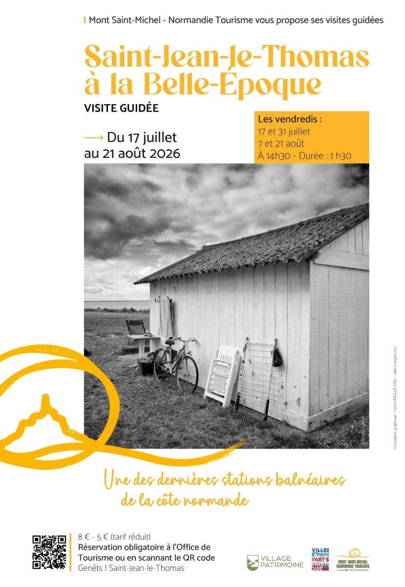 Visite guidée Saint-Jean-le-Thomas à la Belle Epoque La Cale Saint-Jean-le-Thomas 2026-08-21