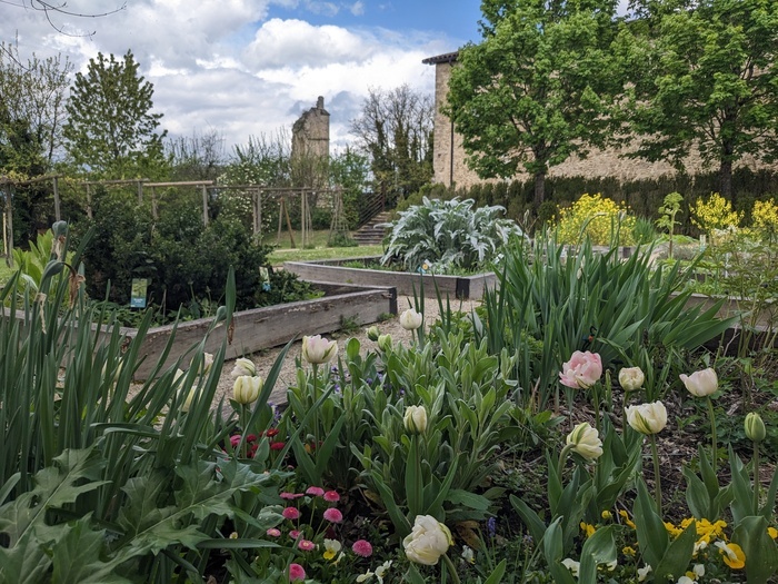 Visite gustative, Le jardin des Carmes, Beauvoir-en-Royans