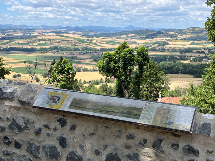 Visite-Lecture de paysage au Jardin de la Porte de France, Jardin de la « Porte de France », Usson