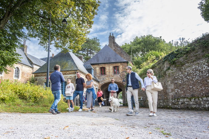 Visite libre de la Citadelle de Montreuil sur mer, pont de la citadelle, Montreuil-sur-Mer
