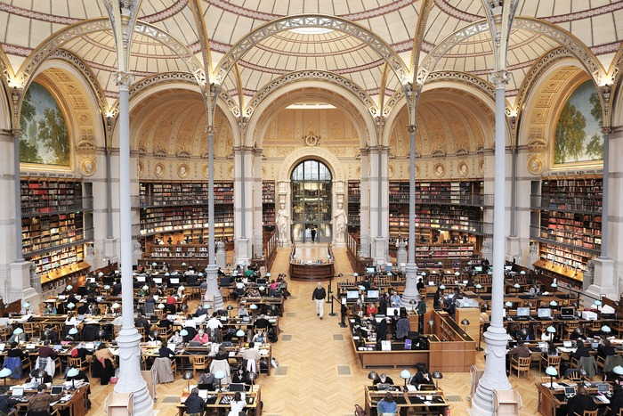 Visite libre de la Salle Labrouste de l&rsquo;INHA, Bibliothèque de l&rsquo;Institut national d&rsquo;histoire de l&rsquo;art – Salle Labrouste, Paris