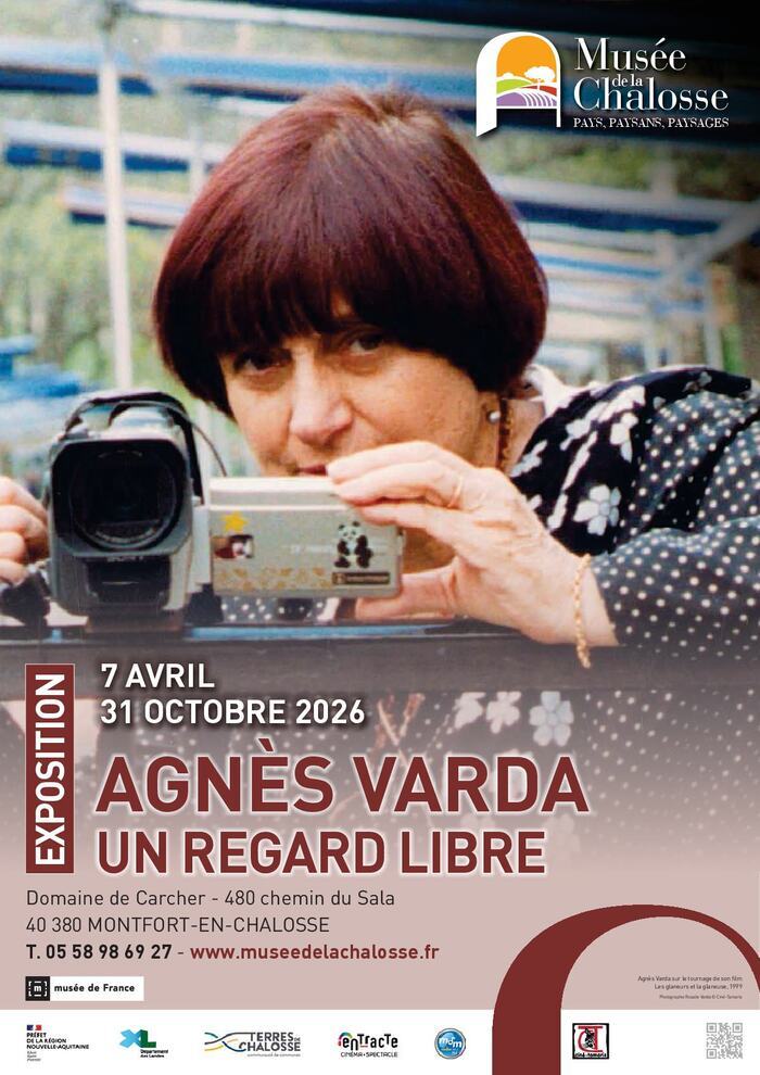 Visite libre de l&rsquo;exposition « Agnès Varda, un regard libre », Musée de la Chalosse, Montfort-en-Chalosse