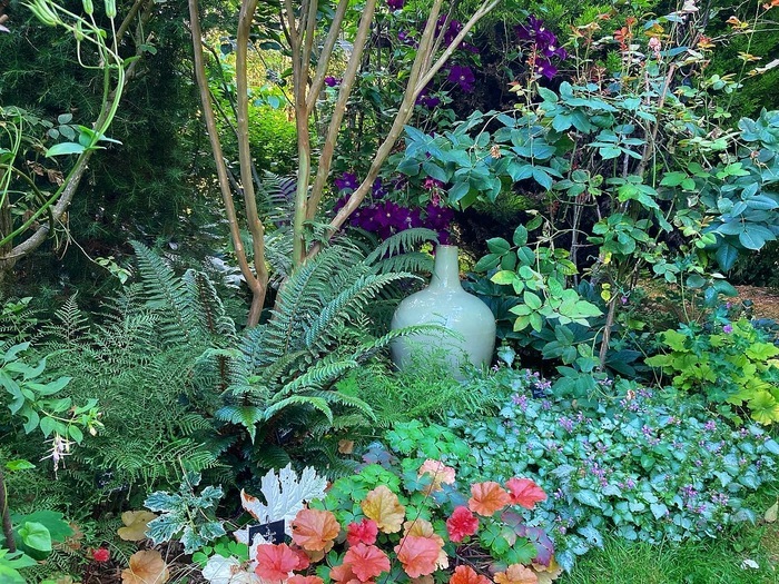 Visite libre des jardins, Jardin de l&rsquo;ancienne école du village, Guiseniers
