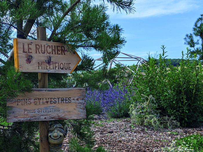 Visite libre du jardin de la ferme mielifique La Ferme mielifique Thyez