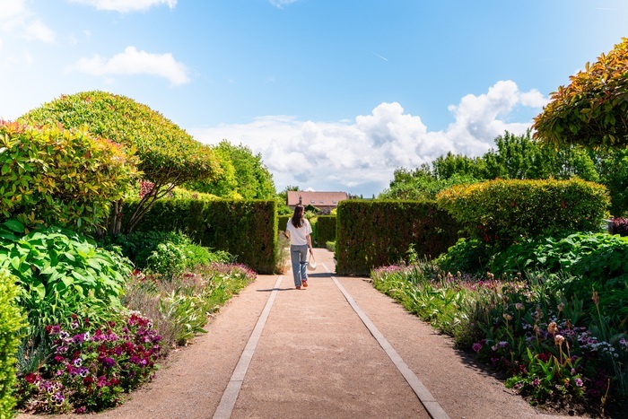 Visite libre du jardin du musée, Musée des impressionnismes, Giverny
