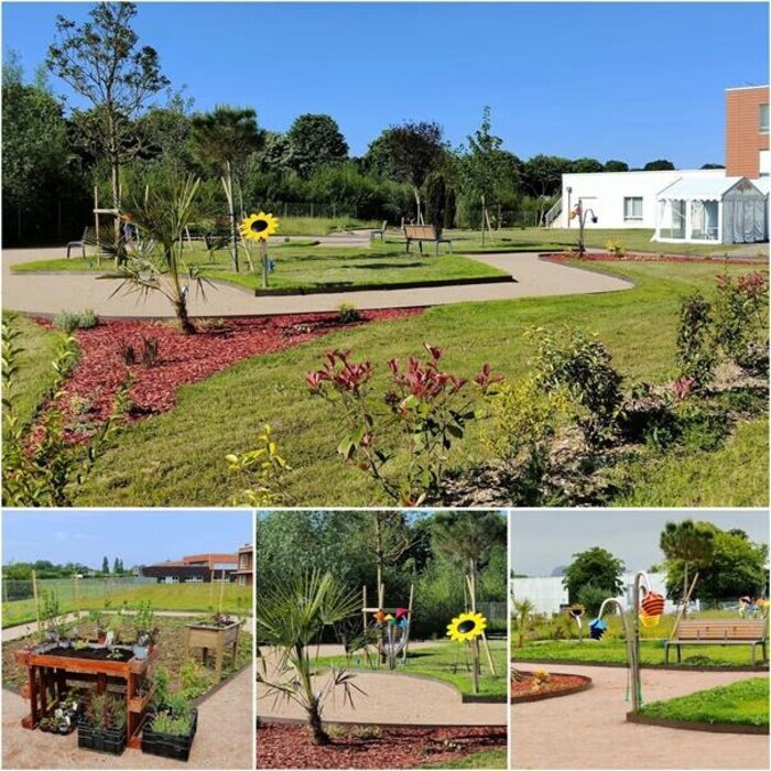 Visite libre du jardin et potager hospitalier Ehpad de Conches-en-Ouche - Résidence "Les Reflets d'Argent" Conches-en-Ouche