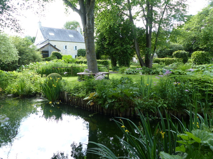 Visite libre du jardin, Jardin de la rivière, Guéron