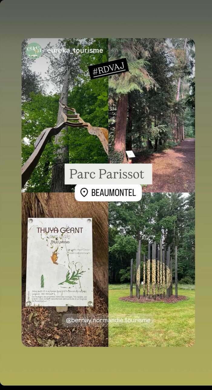 Visite libre du parc Parc Parissot Beaumontel