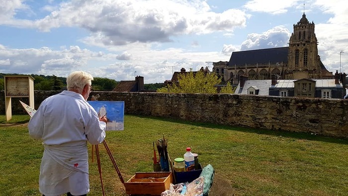 Visite libre : les peintres prennent possession du parc du château de Gisors, Château de Gisors, Gisors