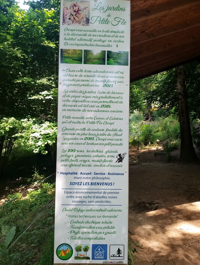 Visites d&rsquo;un jardin botanique d&rsquo;exception en occitanie, Les jardins de Petite Fée, Rosis