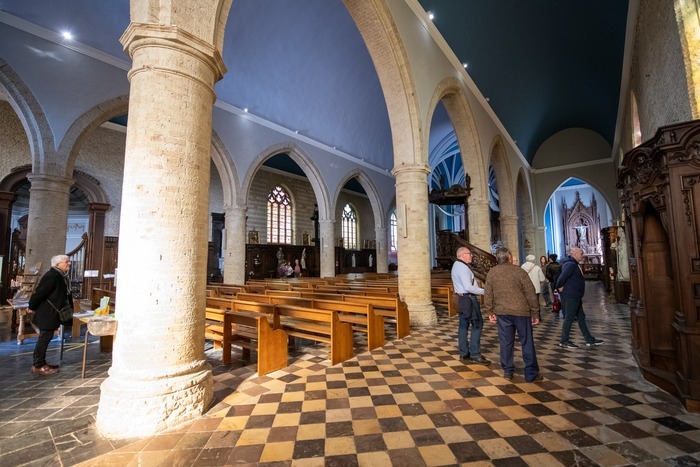Visites guidées et libres de l’Église Saint-Willibrord de Gravelines par l’Association Échos et Nouvelles des Rives de l’Aa, Eglise Saint Willibrord, Gravelines