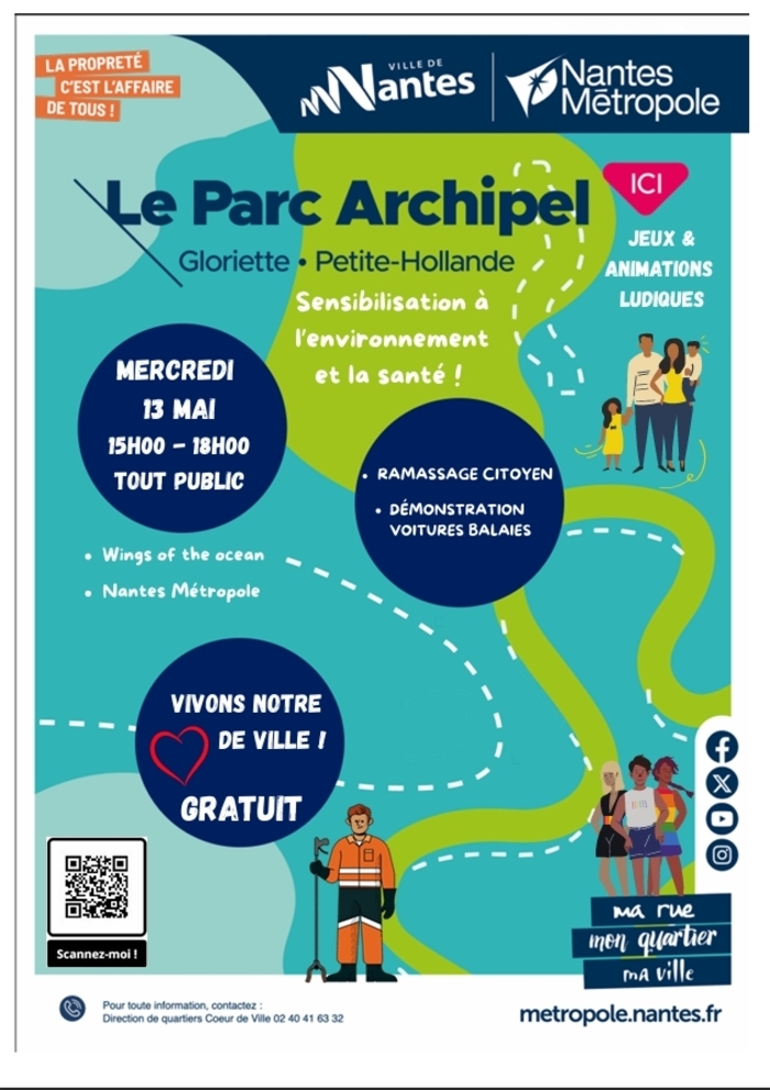 Vivons notre Cœur de Ville Place Gloriette – Petite Hollande Nantes