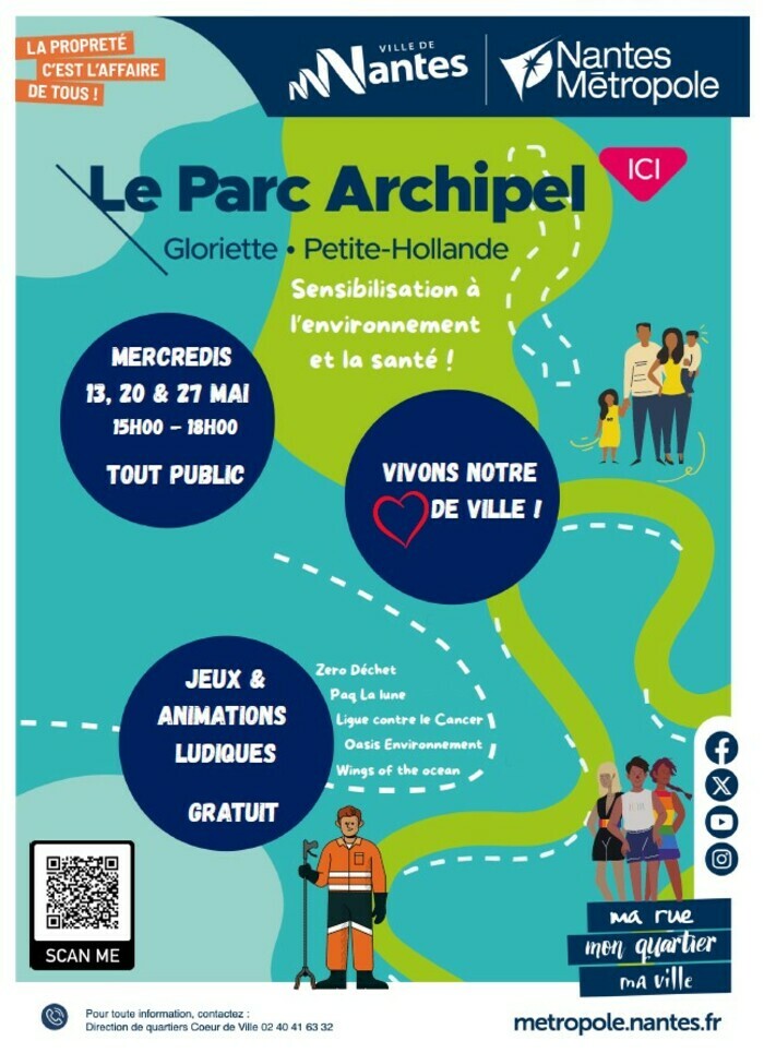 Vivons notre Cœur de ville Place Gloriette - Petite Hollande Nantes