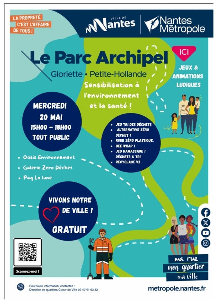 Vivons notre Cœur de Ville Place Gloriette – Petite Hollande Nantes