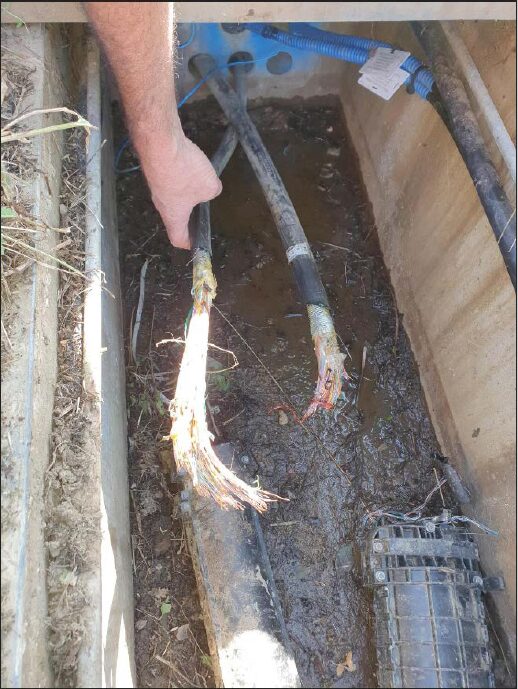 Vol de cuivre en Bretagne