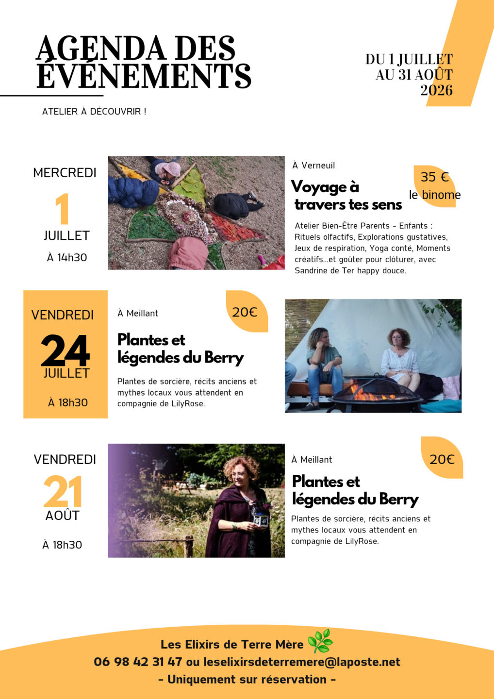 Voyage à travers tes sens  Verneuil