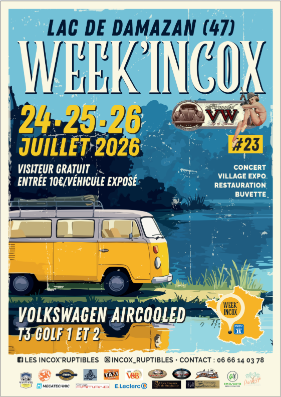 Week'Incox Lac du Moulineau Damazan 2026-07-24