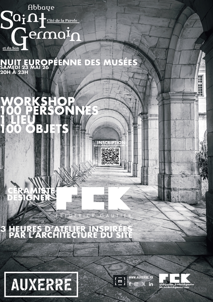 Workshop céramique par FCK - Frédérick Gautier