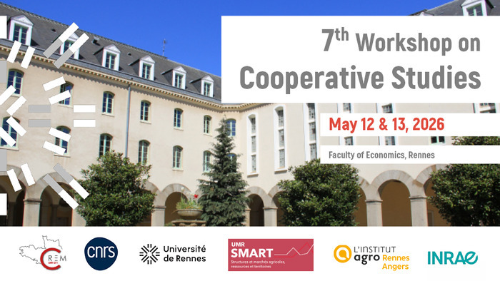 Workshop on Cooperative Studies Université de Rennes - Faculté des Sciences Economiques Rennes