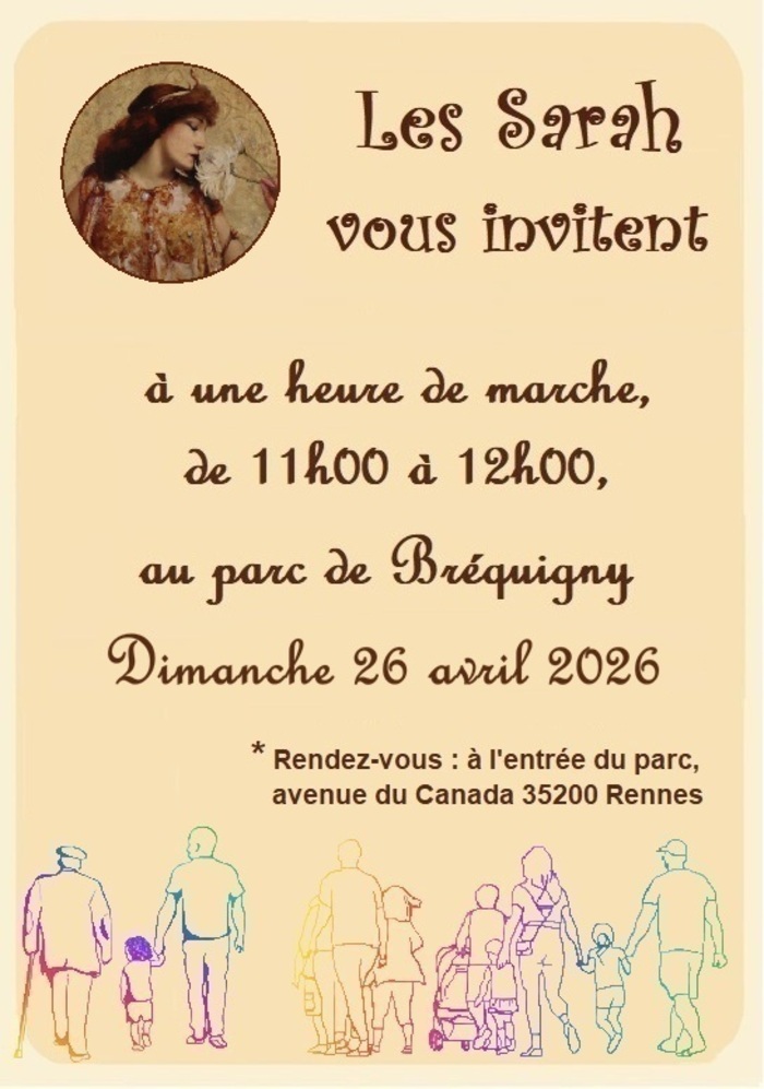 ࿔*･༄°  La marche des Sarah au parc de Bréquigny !  ࿔*･༄° Parc de Bréquigny Rennes