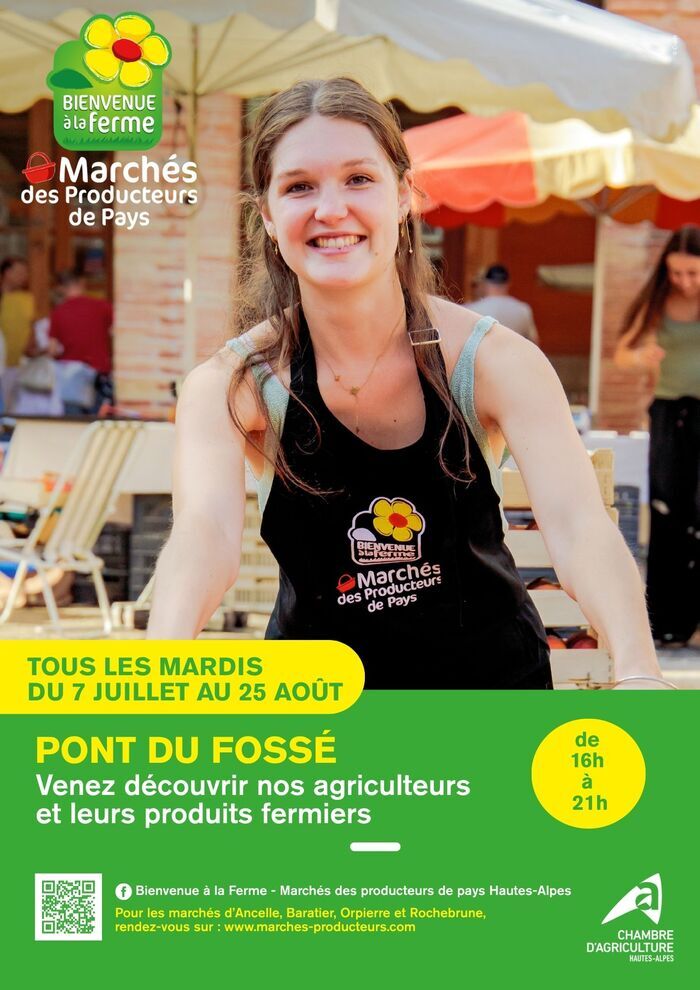 05 – « Marchés des Producteurs de Pays » de Pont du Fossé, Pont du fossé, Saint-Jean-Saint-Nicolas (05), Saint-Jean-Saint-Nicolas