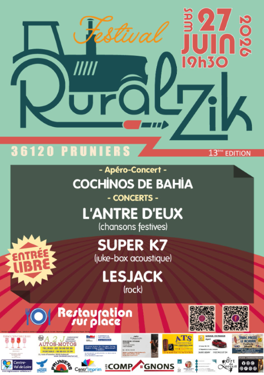 13ème édition du Rural Zik Pruniers