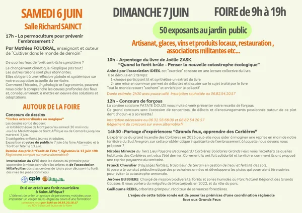 19ème édition de la Foire Alternabio Conférence  Saint-Affrique 2026-06-06
