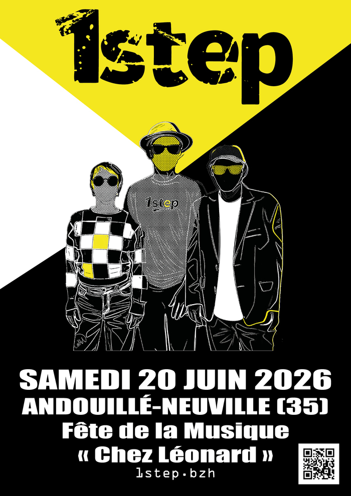 1step en concert Chez Léonard Andouillé-Neuville