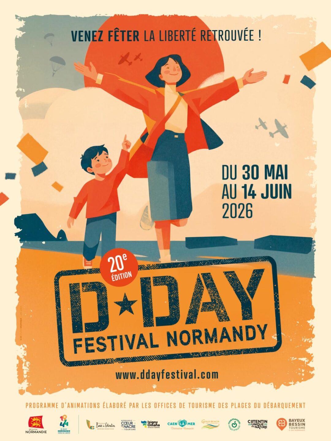 20ème édition du D-Day Festival Normandy Plages du Débarquement Bayeux 2026-05-30