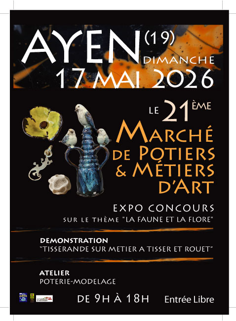 21e Marché des Potiers d’Ayen Ayen
