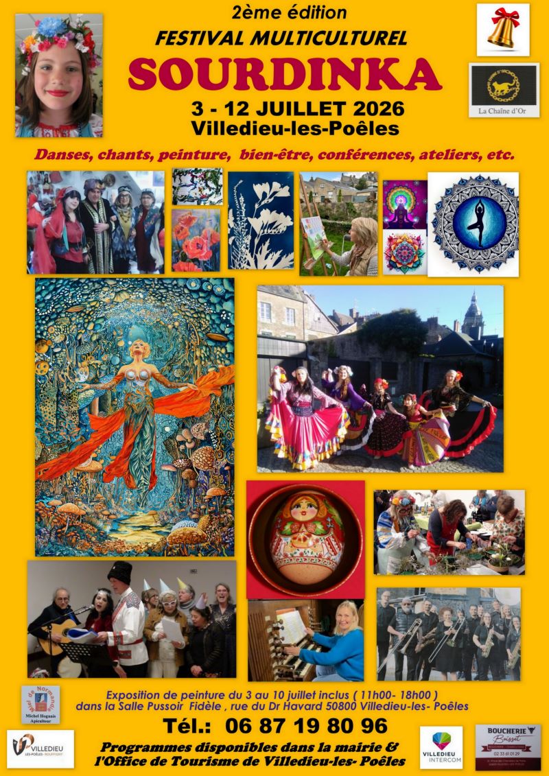 2e édition du festival multiculturel Sourdinka Rue du Docteur Havard Villedieu-les-Poêles-Rouffigny 2026-07-03