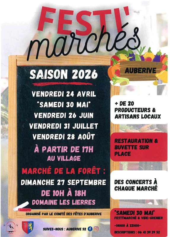 2e vide-greniers d’Auberive Auberive
