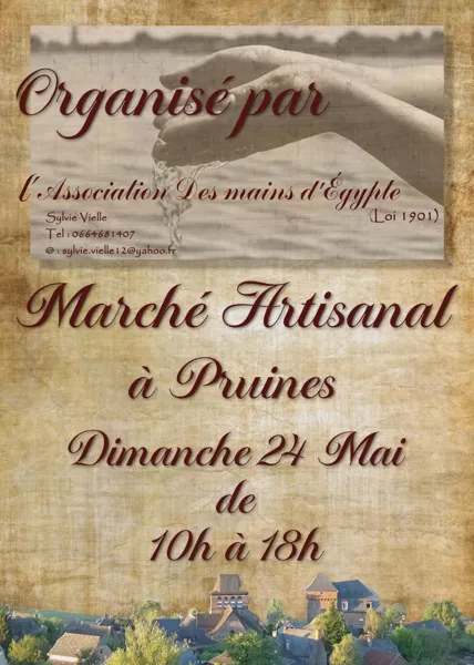2ème Marché artisanal à Pruines  Pruines 2026-05-24