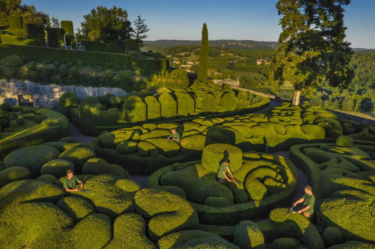 4e Journée Mondiale de la Topiaire aux Jardins de Marqueyssac  Vézac