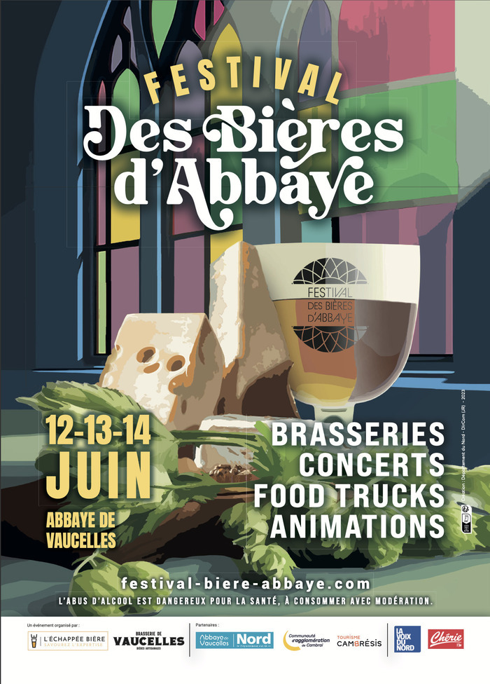 5ème édition de Festival des Bières d’Abbaye, Abbaye de Vaucelles, Les Rues-des-Vignes